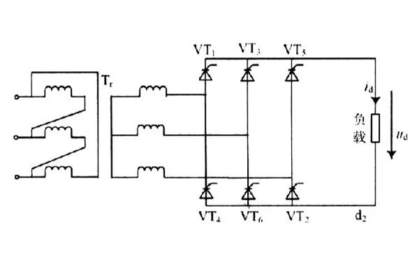 三相橋式全控整流電路圖-柴油發電機組.png