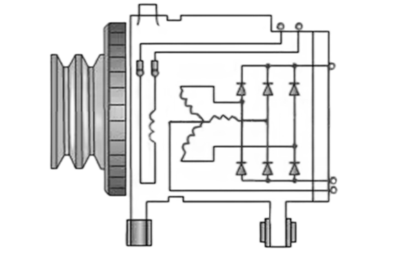 硅整流發(fā)電機(jī)電路原理圖-柴油發(fā)電機(jī)組.png