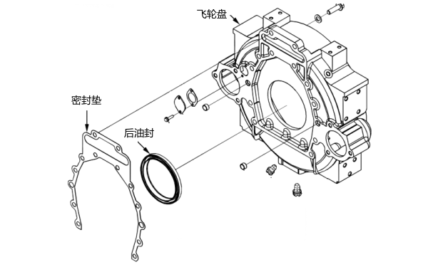 康明斯發動機曲軸后油封示意圖.png