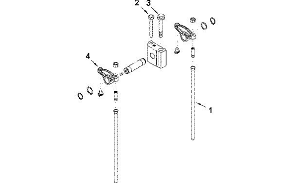 搖臂組-康明斯柴油發(fā)電機組零件圖.png