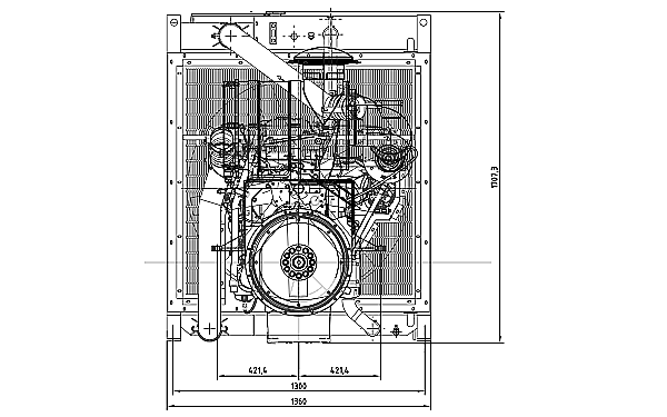 QSZ13-G10東風康明斯柴油發動機背面尺寸圖.png