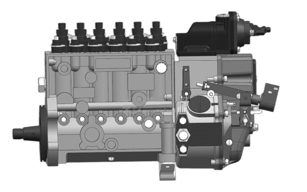 直噴油泵結構總成前視圖-柴油發電機組.png