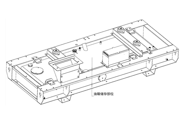 一體式底座油箱設(shè)計圖-康明斯柴油發(fā)電機組.png