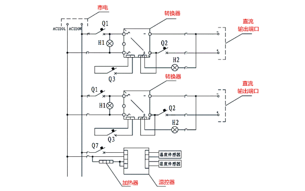 柴油發(fā)電機(jī)的雙路電池系統(tǒng)接線圖.png