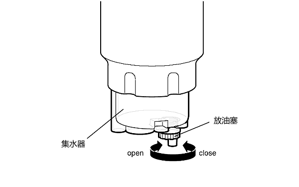 燃油濾清器放油塞排水示意圖.png