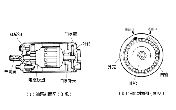 葉輪葉片式電動(dòng)燃油泵結(jié)構(gòu)圖-柴油發(fā)電機(jī)組.png