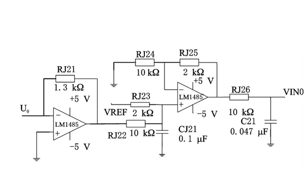 發(fā)電機組準(zhǔn)同期裝置數(shù)據(jù)采集電路圖.png