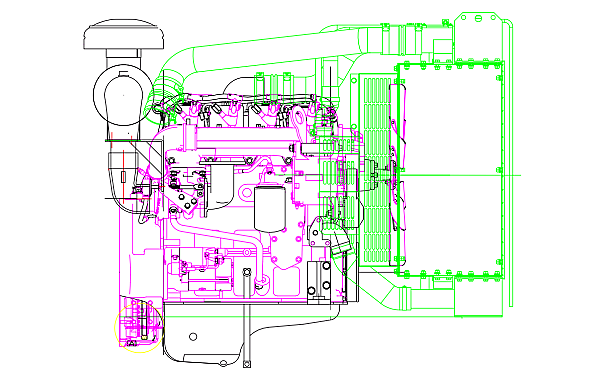 QSB3.9-G2東風康明斯發動機外形側視圖.png