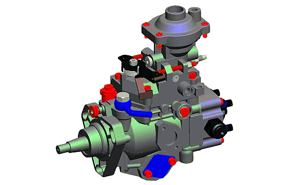 柴油機(jī)VE型分配泵工作過程模型圖.png