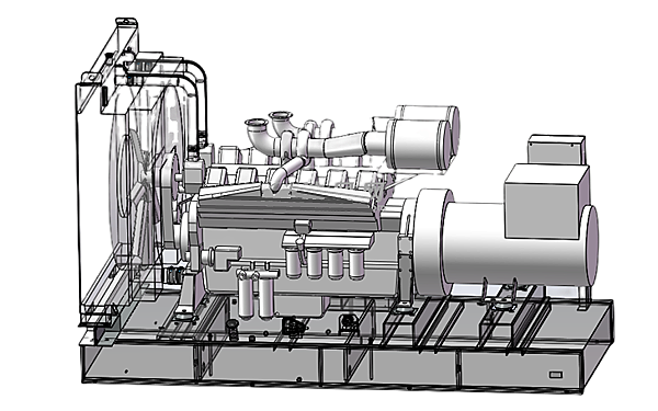 KTA38-G5康明斯發電機組模型圖.png