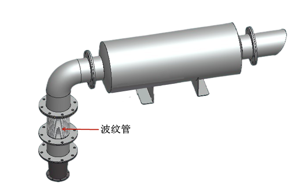 排氣管結構示意圖-柴油發電機組.png