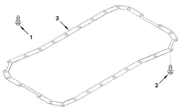 油底殼密封墊-康明斯柴油發電機組零件圖.png