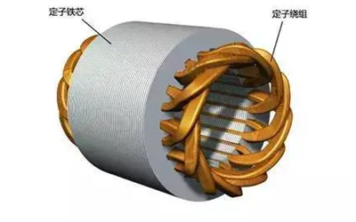 定子鐵芯和繞組-康明斯柴油發電機組.png