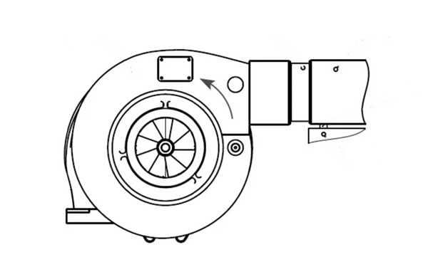 增壓器旋轉(zhuǎn)測試示意圖-康明斯柴油發(fā)電機(jī)組.png