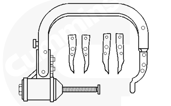 氣門彈簧壓縮器示意圖-柴油發(fā)電機組維修工具.png