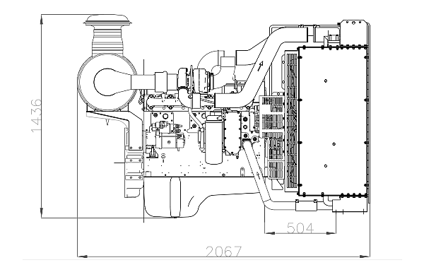 6LTAA9.5-G1東風康明斯發動機外形尺寸側視圖.png