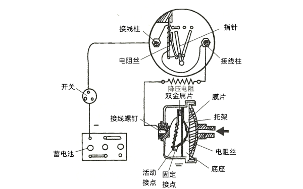 電熱式機油壓力表接線圖-柴油發電機組圖解.png