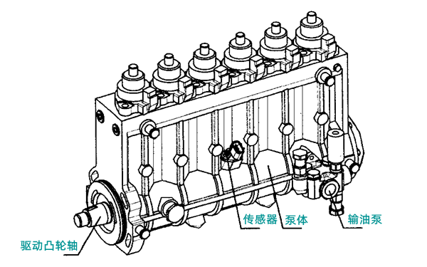 單體泵燃油系統結構圖-柴油發電機組.png