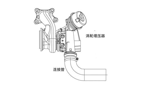 增壓器管道連接圖-柴油發電機組.png