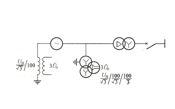 發電機單相接地保護接線原理圖.png