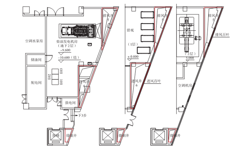 柴油發電機房建筑外墻引風_排風計方案圖.png