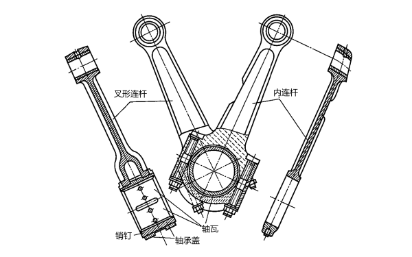 柴油機(jī)叉片式連桿結(jié)構(gòu)圖.png