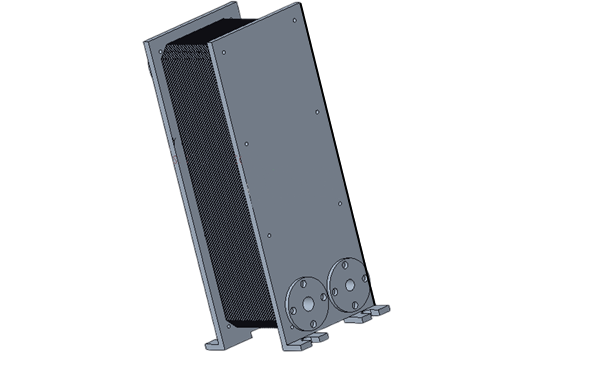 板翅式機(jī)油冷卻器模型圖-康明斯柴油發(fā)電機(jī)組.png