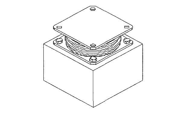 柴油發電機疊層橡膠減震器.png