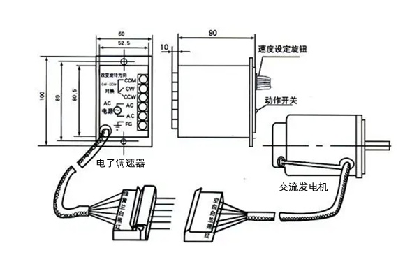 發(fā)電機調(diào)速示意圖-柴油發(fā)電機組.png